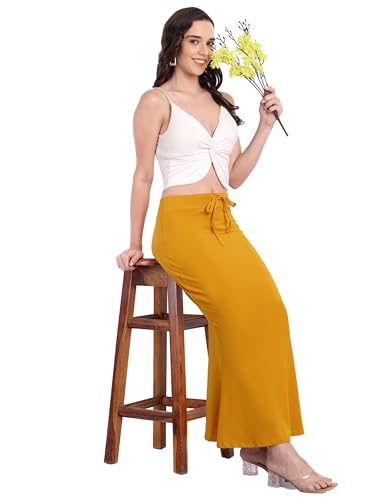 Image of Saree Shapewear Petticoat for Women | Fish Cut Mermaid Slim Fit Saree Shaper | Tummy Control Stretchable Underskirt | Body Shaper Petticoat for Saree, Lehenga, Gown & Bridal Wear