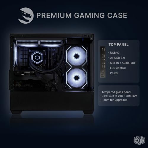 Sedatech PC Gamer Pro Watercooling Elite • AMD Ryzen 7 9800X3D • RTX 5070 Ti • DDR5 • SSD .2 • Windows 11 - vue 4