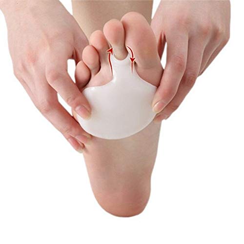 PediGelMedically Approved Polymer Gel Toe Metatarsal Pads Offering Protection and Comfort to Metatarsal Region of Foot - 4 Units