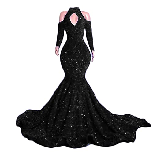 gold velvet long sleeve dress Mia Long Sleeves Velvet Dress M main image 1