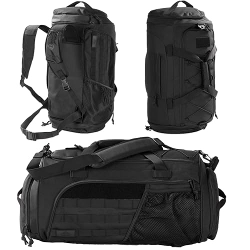 Sac de sport militaire 60L avec compartiment chaussures et séparation sec humide