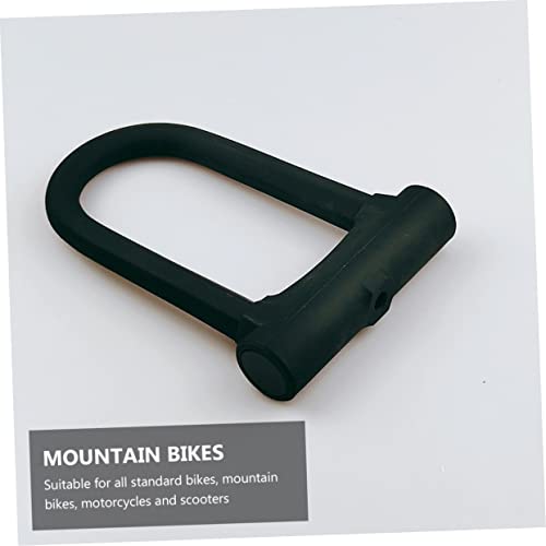 Garneck 1 Conjunto De Cadeado Em U Para Serviço Pesado Acessórios Para Bicicleta U Grilhão Cadeado S