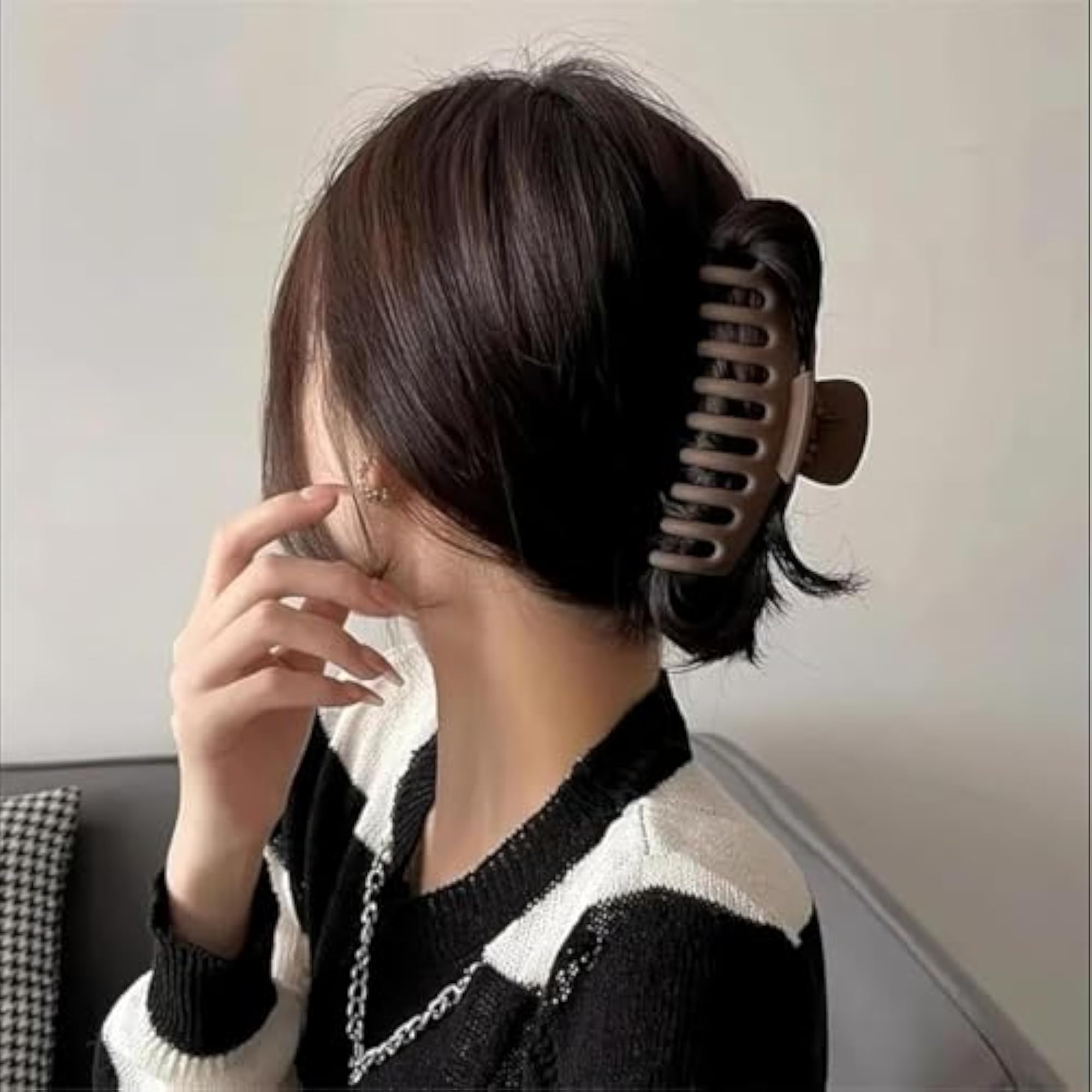 4 Pcs Extra Large Hair Claw Clips, Matte Finish