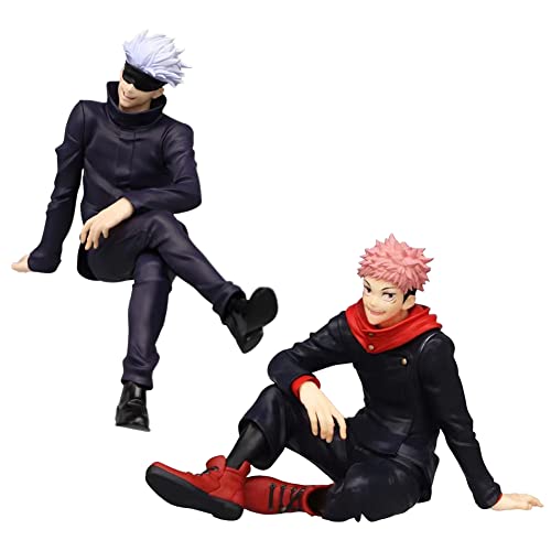 Jujutsu Kaisen Figurine Action Figure Décoration et Ornements de Collection Figure d'Anime Jouets Personnage Modèle Décoration Figurines d'action Modèle 2PCS