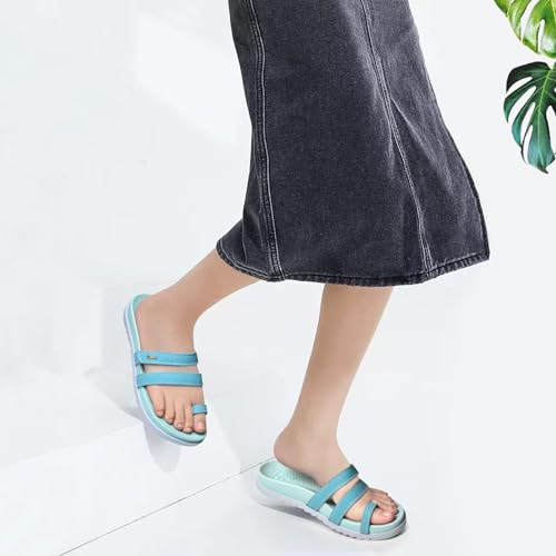 Image of KuaiLu Womens Slides Sandals With Arch Support Comfort Plantar Fasciitis