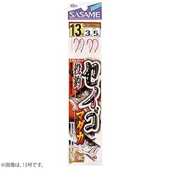 Amazon | ささめ針(SASAME) K-208 セイゴ投づり 10号 (ケン付丸