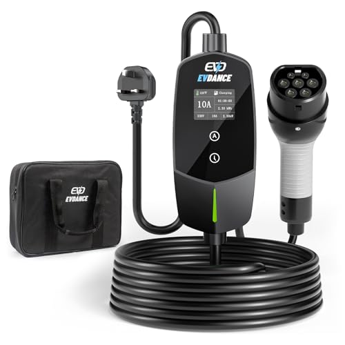 Câble type 2 EVDANCE 10m réglable : chargez votre voiture partout sous la pluie en sécurité