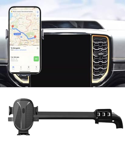 KEPHTH Car Phone Holder for 2024 2025 Ford Ranger Accessories ...