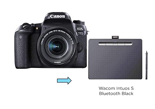 Canon EOS 77D - Cámara réflex de 24.2 MP (vídeo Full HD, WiFi, Bluetooth) Negro - Kit Cuerpo con Objetivo EF-S 18-55 IS STM - imagen 9
