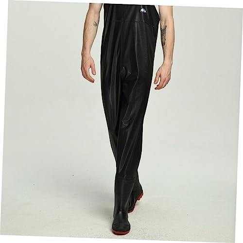 Pantalon de wading en néoprène noir avec chaussures intégrées SUPVOX - 6