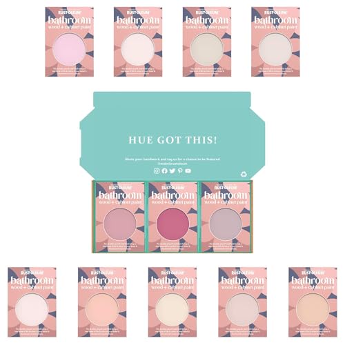 Rust-Oleum Bathroom Cabinet Paint in Matt Finish – Sweet Pinks Tester Box