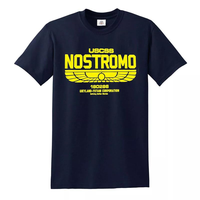 TShirt-People USCSS Nostromo - Camiseta Para Hombre Negro XXL