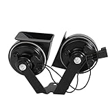 YHHENLL Horn Assembly With Bracket Compatible with Ford F-250 F-350 F-450 F-550 Super Duty 2017 2018 2019 2020 2021 2022