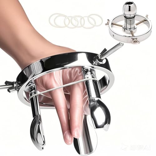 XoticPlay Extremer Analdilatator, Vaginal-Analstrecker, Hohlexpander, Analplug, verstellbar, Sexspielzeug, Gesäß, Metallspekulum, SM, Sexspielzeug für Männer und Frauen (lange Ausführung) - Image 2
