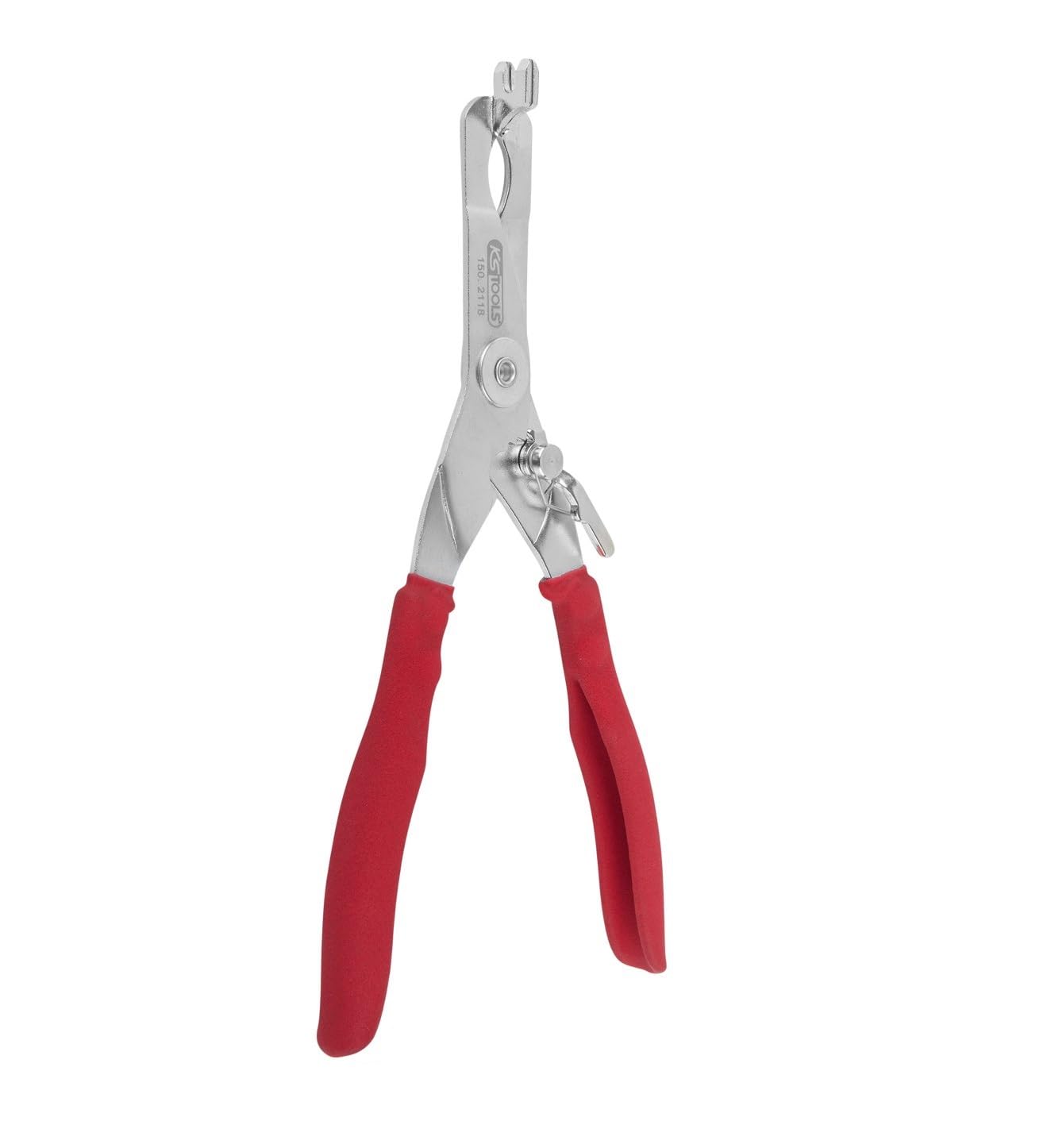 KS TOOLS Pinzas para el resorte de frenos, 225mm 150.2118