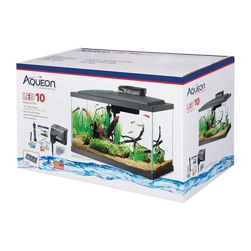 Aqueon Aquarium Fish Tank Starter Kit with LED Lighting 10 Gallon Fish Tank by Aqueon - Image 8