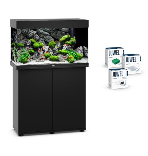 JUWEL Aquarium Rio 125 Kombination schwarz Premium-Bundle