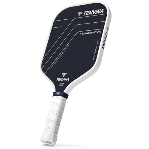 TENVINA Pickleball Paddles, 2025 POWERNOVA Multilayer K29 Aramid & Carbon Fiber Pickleball Paddle with Honeycomb Core, Precise Control and Forceful Spin, USAPA Approved Pickle Ball Paddle