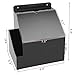 BTSKY Acrylic Suggestion Box With Lock Wall Mounted Acrylic Donation Box with 5