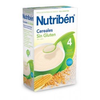 NUTRIBEN PAPILLA CEREALES SIN GLUTEN 600 G