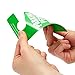 Juvale Parking Permit Hang Tag - 50 Pack, Green, 3.15 x 4.75 in - Car Tags for Mirror & Plastic Placards for Parking Passes & Events