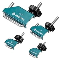 Libraton 4-Teiliges Schlauchzangen-Set, U-förmige Schlauchabklemmzange für Kraftstoffleitung, Bremsleitung & Kühlerschlauch, 10MM, 13MM, 25MM, 45MM – Rostfreies Werkzeug für Industrie & Kfz