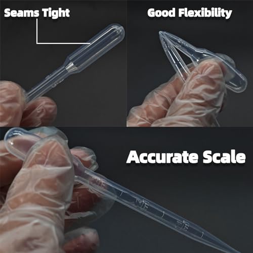 Zkupanx ZK-DROP-PIPETTE 100 Pcs 3Ml Pipettes Dropper thumb #3
