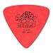 Dunlop 431P.50  Tortex Triangle, Red, .50mm, 6/Player's Pack