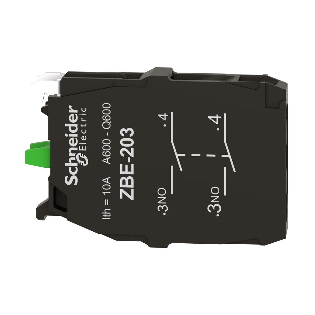 Schneider Electric - Harmony - bloc contact double - 2F - raccordement vis-étrier - ZBE203