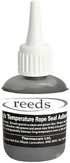 Heat Resistant Stove Rope Glue Adhesive in Black 30ml Tube