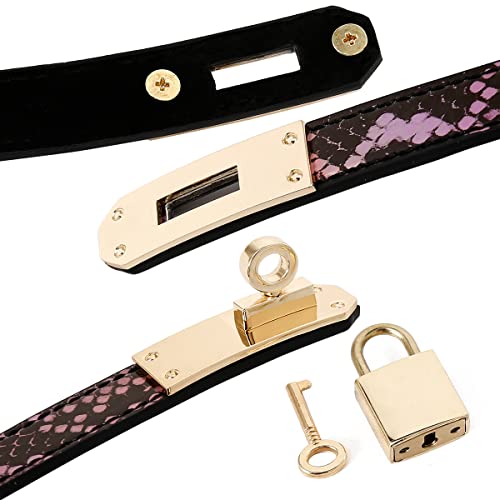 OnundOn Halsband Frauen Sex Halsfessel mit Schloss Doppelnutzung Halsbänder Handschellen BDSM Slave Halsband schmal Bondage-sets