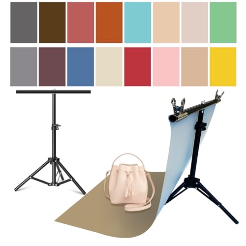 8PCS Fondos Fotográficos con Soporte 34x22.5 in miniatura 1