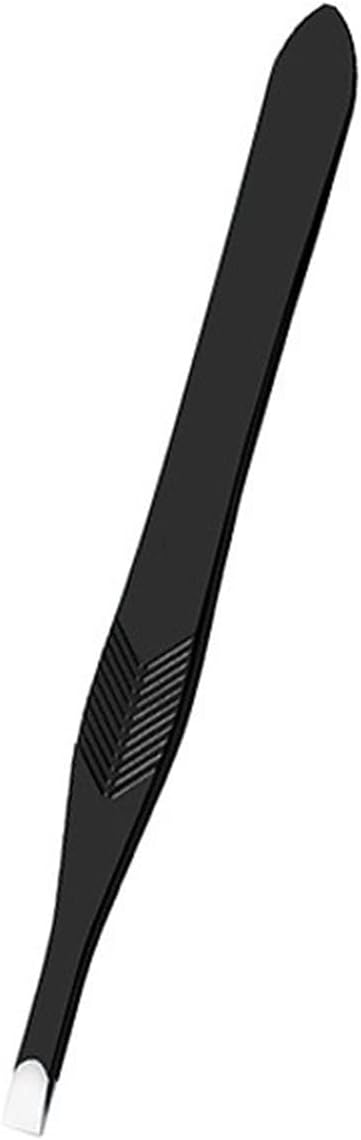 Eyebrow Tweezers Eyebrow Tweezer Cap Stainless Steel Slanted FlatTip Eyelash Cilp Face Hair Removal Eye Brow Tweezers Makeup Tool (Color : A) Tweezers (Color : C) (C)