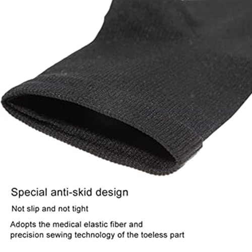 2 Pairs Wide Calf Compression Socks Plus Size with Zipper for Overweight Women Men4