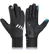 LERWAY Winter Gloves for Men and Women, Touchscreen Warm Gloves Waterproof Windproof Thermal Glov...