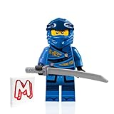 LEGO NINJAGO Minifigure - Jay (Legacy) with Sword and Display Stand 70670
