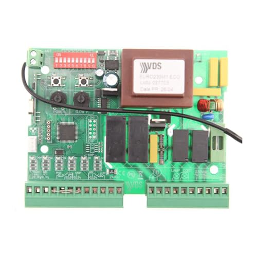 Placa De Control Placa Vds Euro 230 M1 Cuadro De Control Para Motores De Corredera, Basculantes Contrapesadas, Barreras Entre Otras Aplicaciones. Alimentado A 230vac.