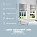 Everyday Celebration Roman Shades for Windows, 100% Blackout Shades, Cordless Pull Down Window Shades, Vertical Stripe Shades for Indoor Windows, Woven Fabric Blinds & Shades, 39