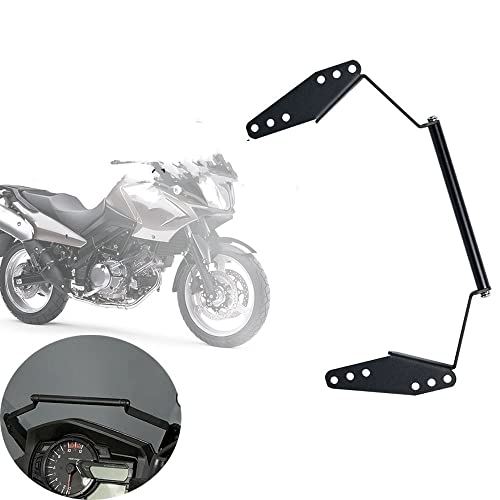 Support plaque navigation Suzuki Vstrom 650XT pour road trip et voyage - 2