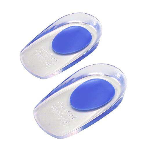 Dr.Koyama Massaging Insoles for Stop Heel Pain Relief Achilles Tendonitis Heel Spurs Orthotic Inserts Gel Insoles Heel Cup (Men's 8-13)