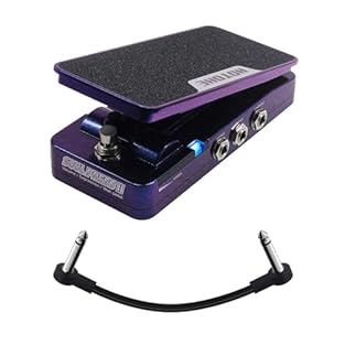 100% analog volume/wah/expression pedal, volume/Wah control switchable via hidden foot switch Wah-Wah tone classic whining style with WARM & CLASSIC range, Q & Tone controls Active volume control to maintain tone without loss Cool STATUS LEDs indicat...