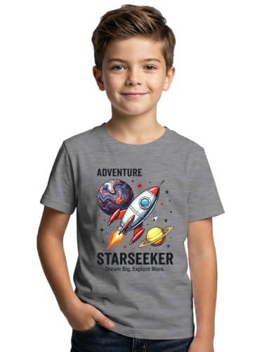 Image of XENOVAURBAN Kids Tshirt 2 Combo for Boys /Girls | Cotton Fabric | Graphic Printed Round Neck T-Shirt for Kids - KRN2-PRINTED-PAR