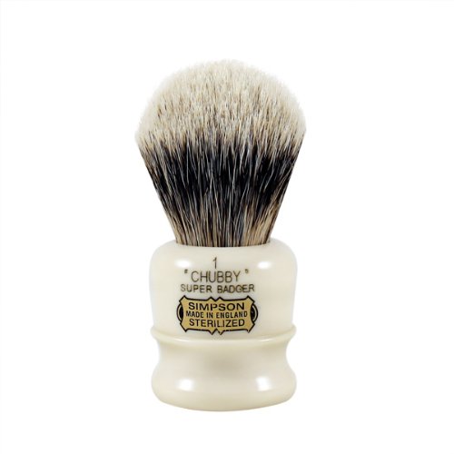Simpsons Chubby Super Badger Shaving Brush (Chubby CH1 Super)