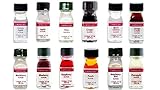LorAnn Super Strength Pack #4 of 12 Fruity Flavors in 1 dram bottles (.0125 fl oz - 3.7ml) bottles