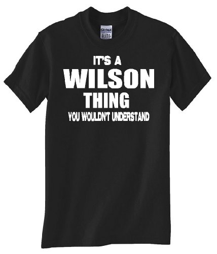 Wilson Thing Black T Shirt (Medium)