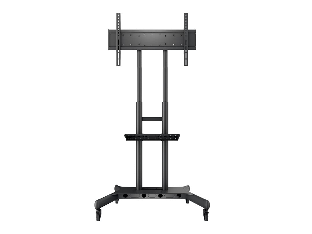 Multibrackets M Public Floorstand for up to 80 inch Screens - Removable Shelf and Camera Holder Included