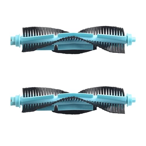 MIRTUX Kit de Rodillo Principal para Robot Aspirador Conga Cecotec 11090 Pack de 2 - Recambio para Aspirador Conga - Accesorio de Facil Mantenimiento para Limpiezas Profundas