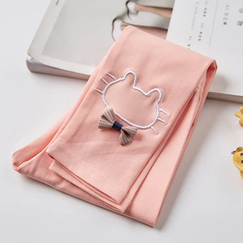 Little Girls Fleece Lined Leggings Cute Print Thermal Pants Thick Warm Tights Winter Full Length Pants for Kids2