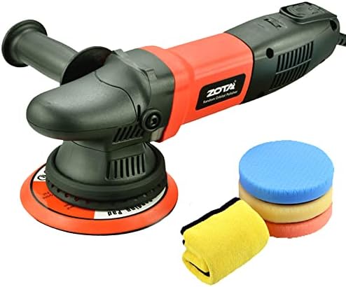 ZOTA Buffer Polisher, 15mm Long-Throw Orbital Polisher, 6-inch Dual Action Polisher 850w Polisher for Car Detailing with Variable Speed Soft Start-RP1506