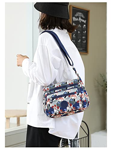 Image of MOCA Womens Nylon Crossbody Sling Bag for Women - Lightweight, Durable, Stylish Shoulder Bag for Teens, Women Office, Travel & Everyday Use